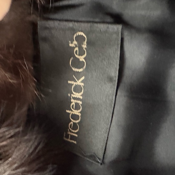 Frederick Gelb black silver fox fur coat - Picture 12 of 15